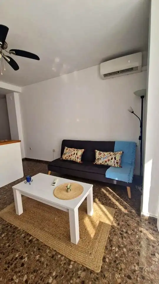 Sala d'estar de Pis de lloguer en Moncada amb Aire condicionat i Moblat