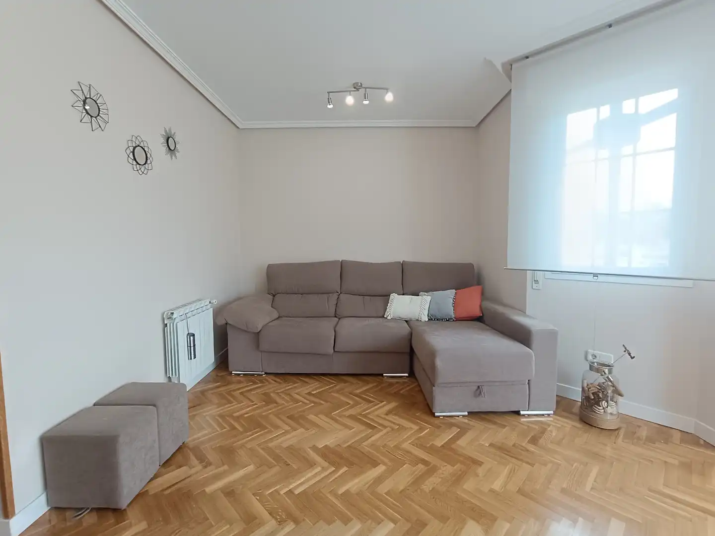 Sala d'estar de Pis de lloguer en Villanueva del Pardillo amb Aire condicionat, Calefacció i Parquet