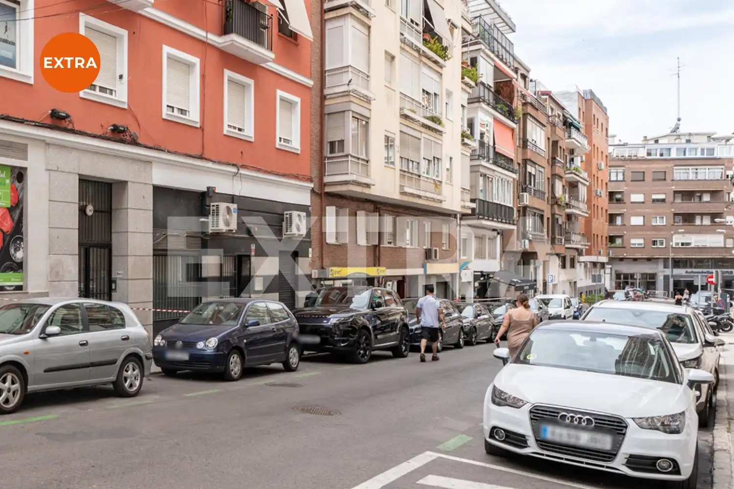 Vista exterior de Oficina de lloguer en Madrid amb Aire condicionat, Calefacció i Moblat