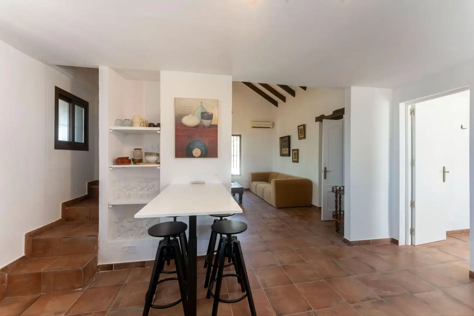 Comedor de Finca rústica en venta en Monda con Aire acondicionado y Piscina