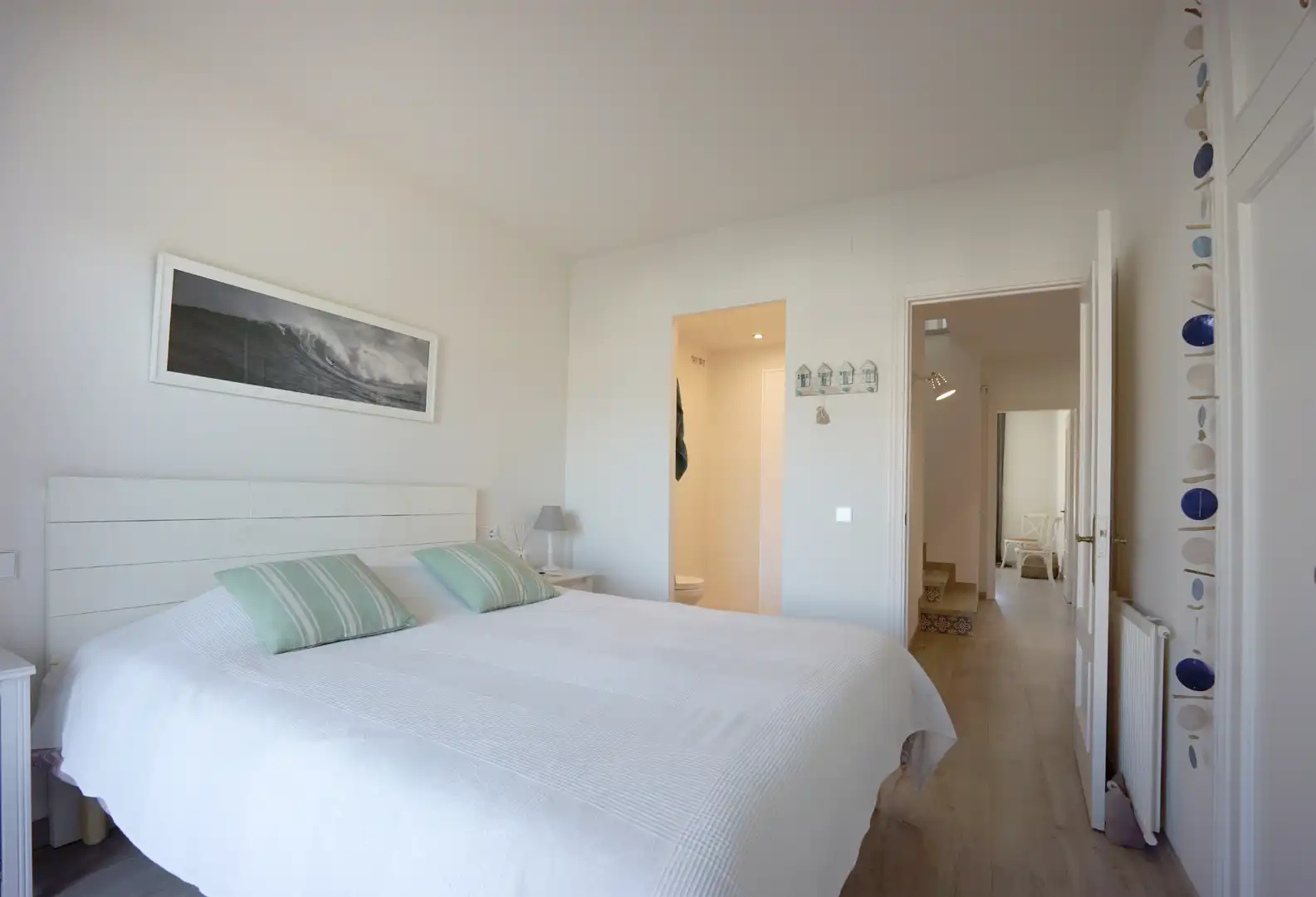 Habitación de Casa adosada en venta en Sant Feliu de Guíxols con Calefacción, Terraza y Amueblado