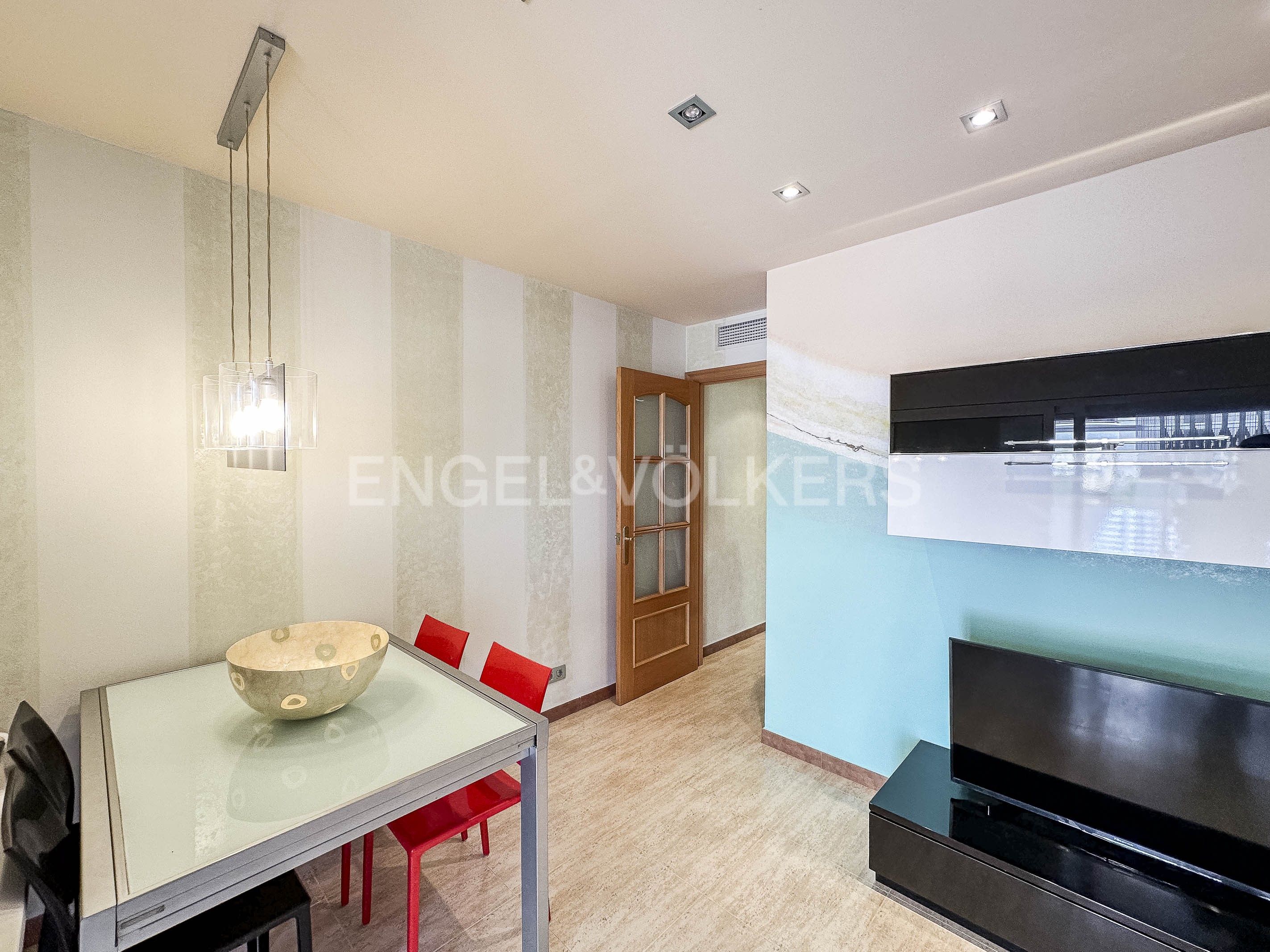 Sala de estar de Apartamento en venta en Calafell con Aire acondicionado, Calefacción y Jardín privado