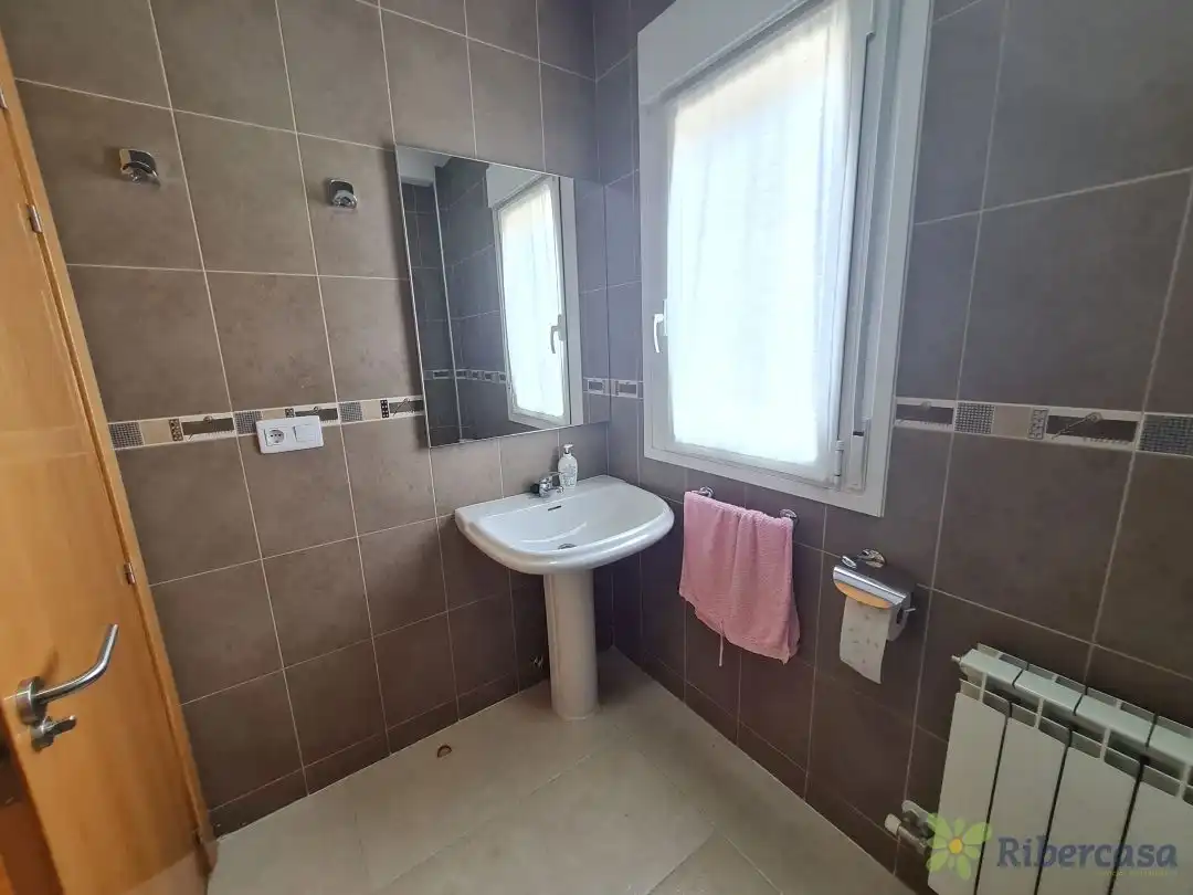 Baño de Casa o chalet en venta en Cintruénigo con Aire acondicionado, Calefacción y Jardín privado