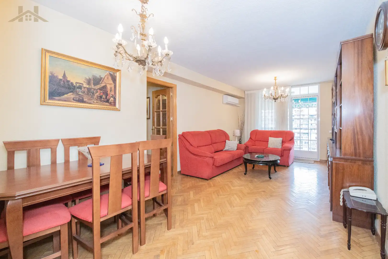 Living room of Flat for sale in Alcorcón  with Air Conditioner, Heating and Terrace
