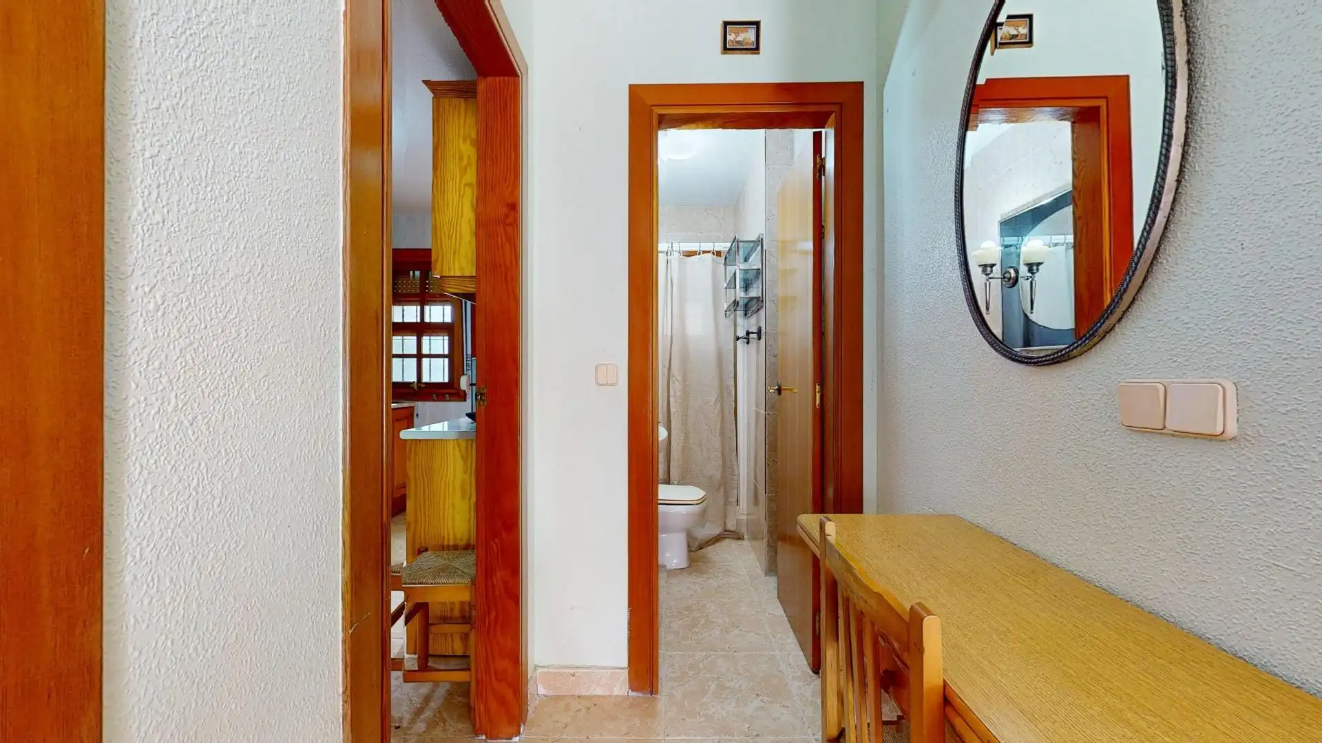Baño de Casa adosada en venta en Pilar de la Horadada con Terraza, Amueblado y Balcón