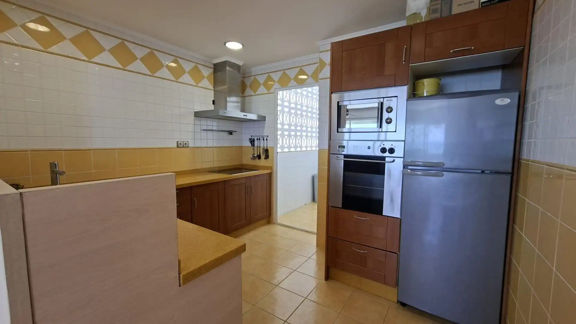Cocina de Apartamento en venta en Daimús con Terraza
