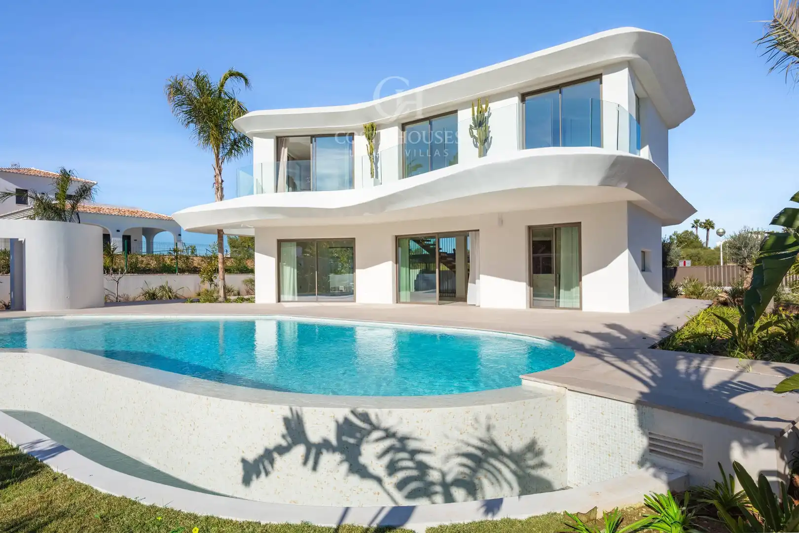 Exterior view of Houses for sale in Jávea / Xàbia  with Air Conditioner, Private garden and Terrace