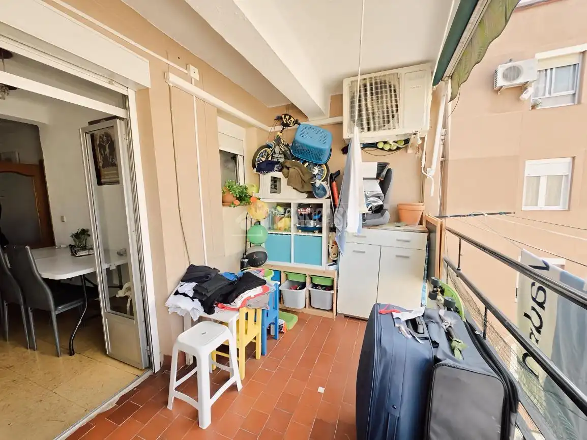 Terraza de Piso en venta en Madrid