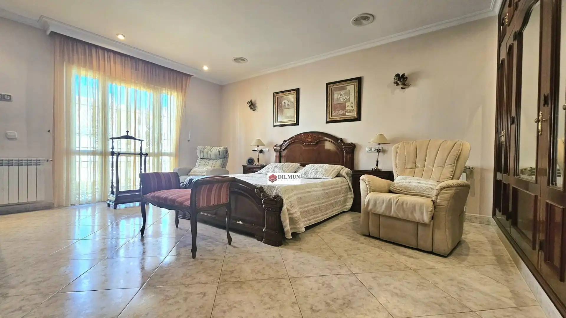 Bedroom of Houses for sale in Mijas  with Air Conditioner, Heating and Terrace