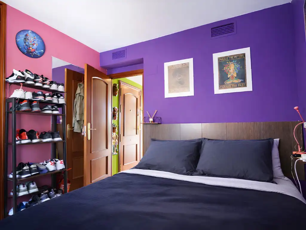 Bedroom of Flat for sale in Mijas  with Air Conditioner, Terrace and Furnished