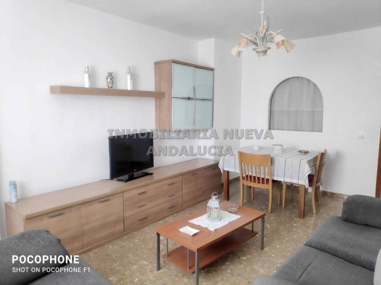 Sala d'estar de Pis de lloguer en  Almería Capital amb Moblat