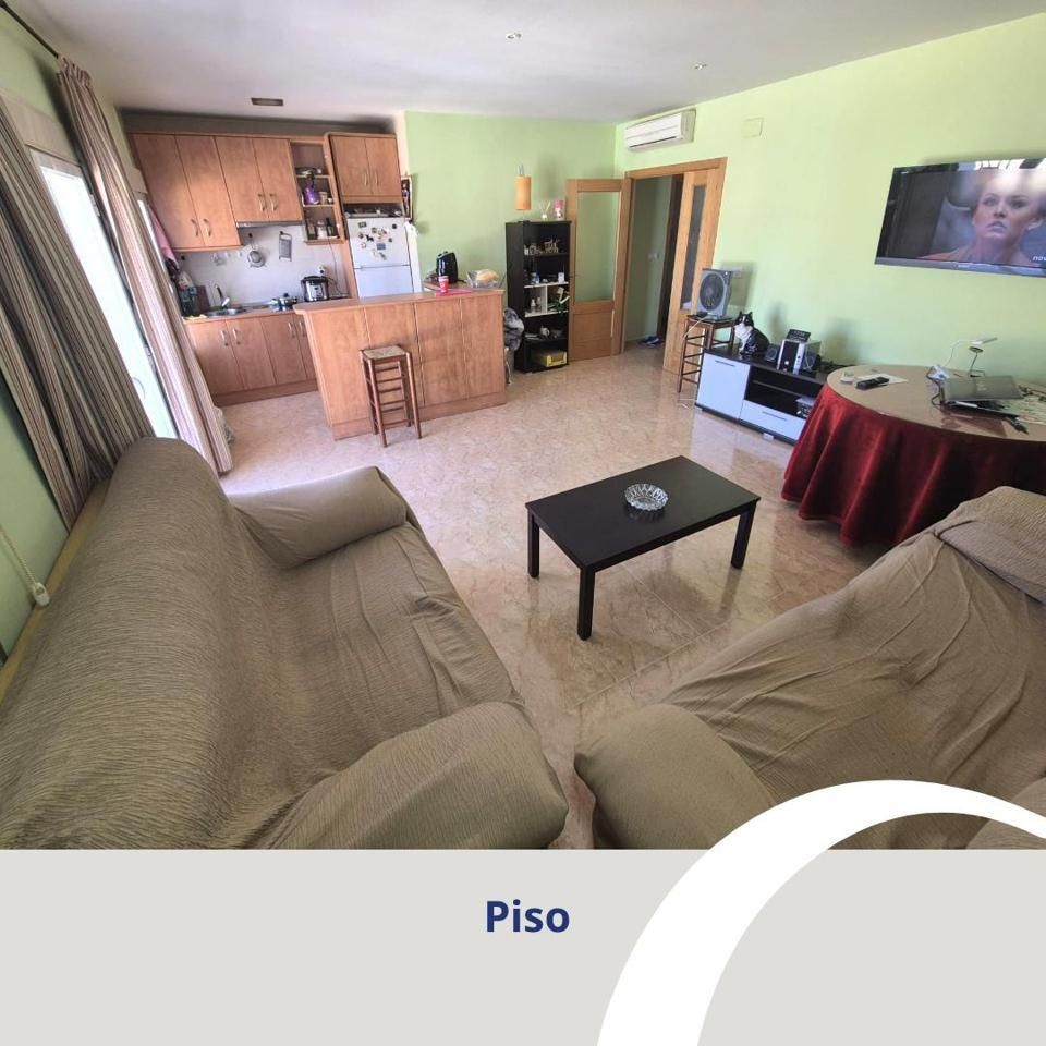 Living room of House or chalet for sale in Santa Amalia  with Air Conditioner and Terrace