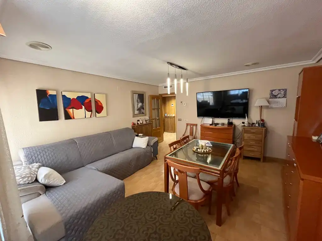 Sala de estar de Piso en venta en  Albacete Capital con Aire acondicionado, Calefacción y Terraza