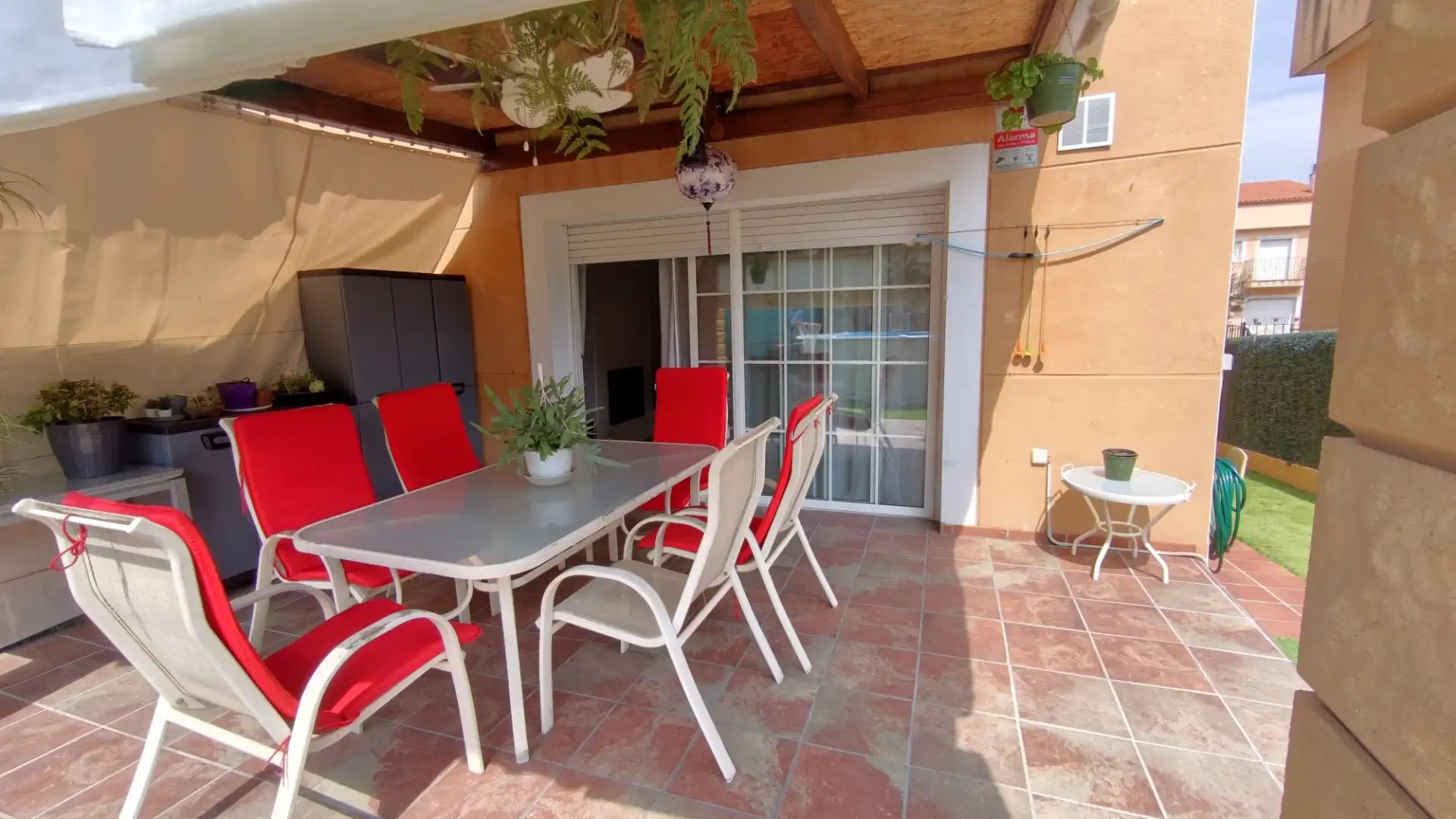 Terraza de Casa adosada en venta en Sant Salvador de Guardiola con Calefacción, Jardín privado y Parquet
