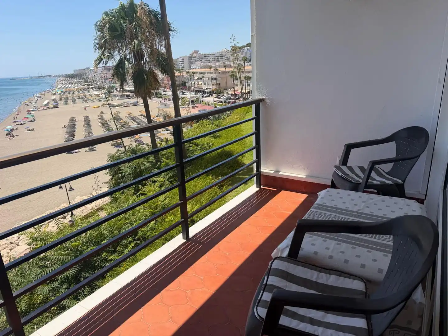 Terrasse von Wohnung zum Verkauf in Torremolinos mit Klimaanlage, Terrasse und Gemeinschaftspool
