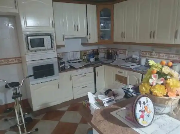 Cocina de Casa o chalet en venta en Puebla de Alcocer con Aire acondicionado, Calefacción y Terraza