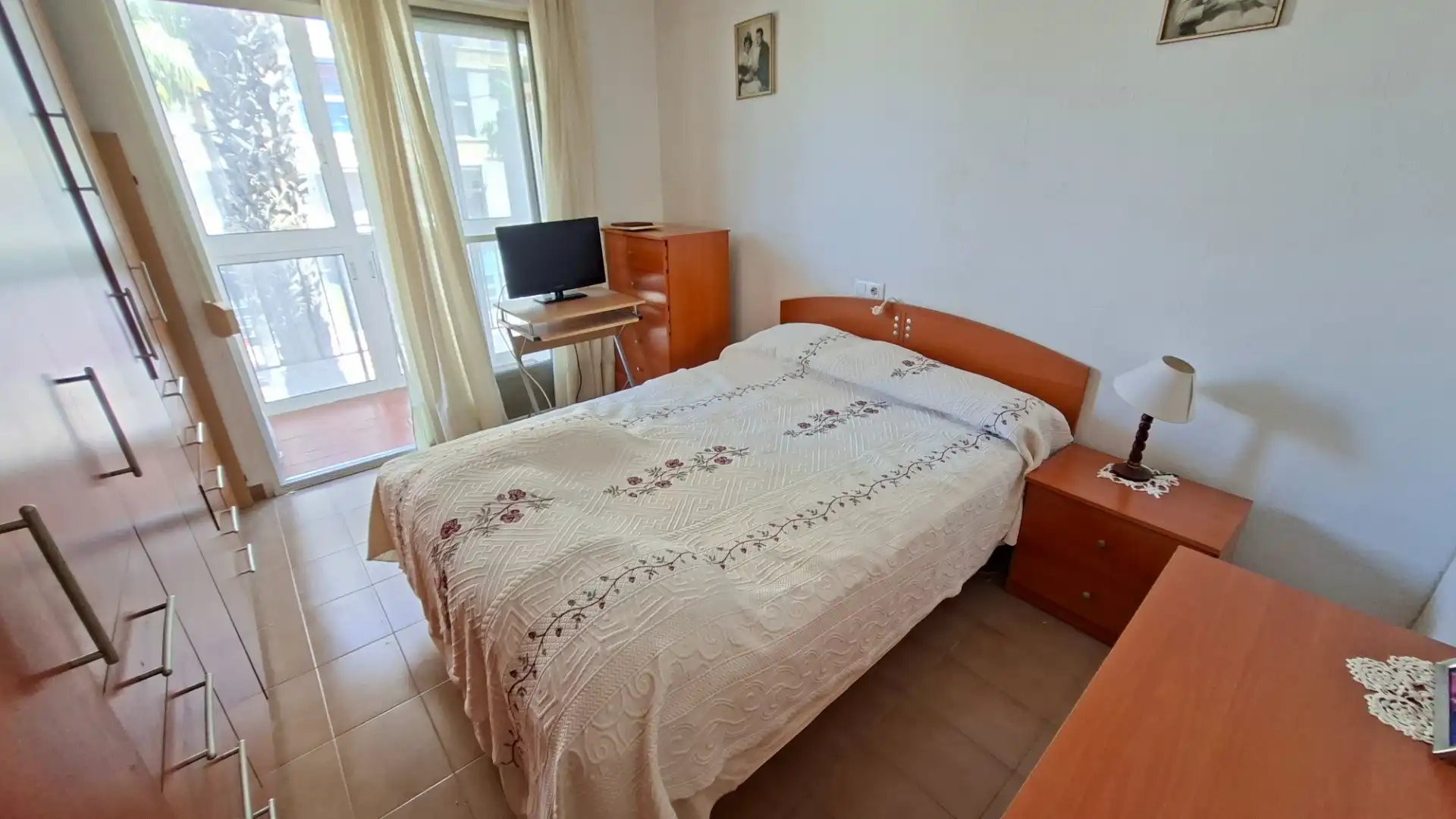 Schlafzimmer von Wohnung zum Verkauf in San Vicente del Raspeig / Sant Vicent del Raspeig mit Balkon