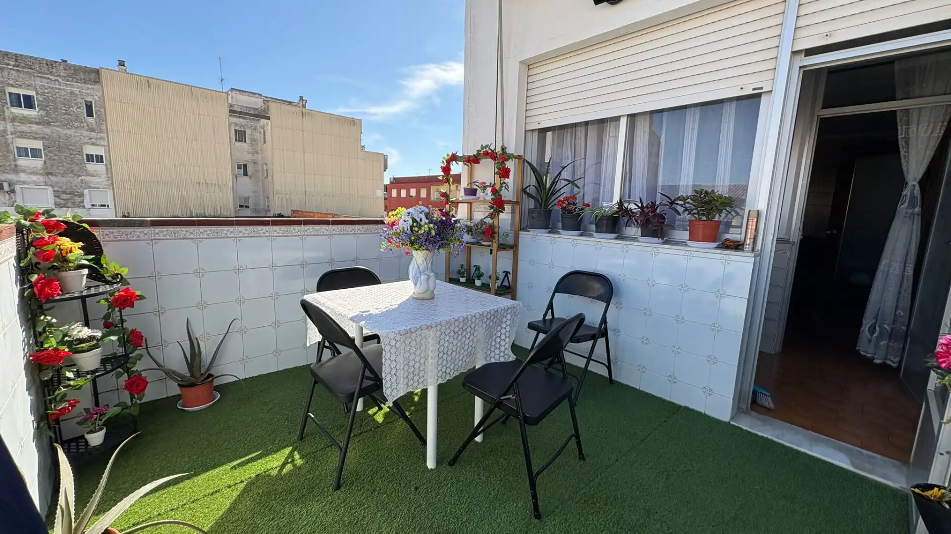 Terraza de Ático en venta en Alberic con Aire acondicionado, Calefacción y Terraza