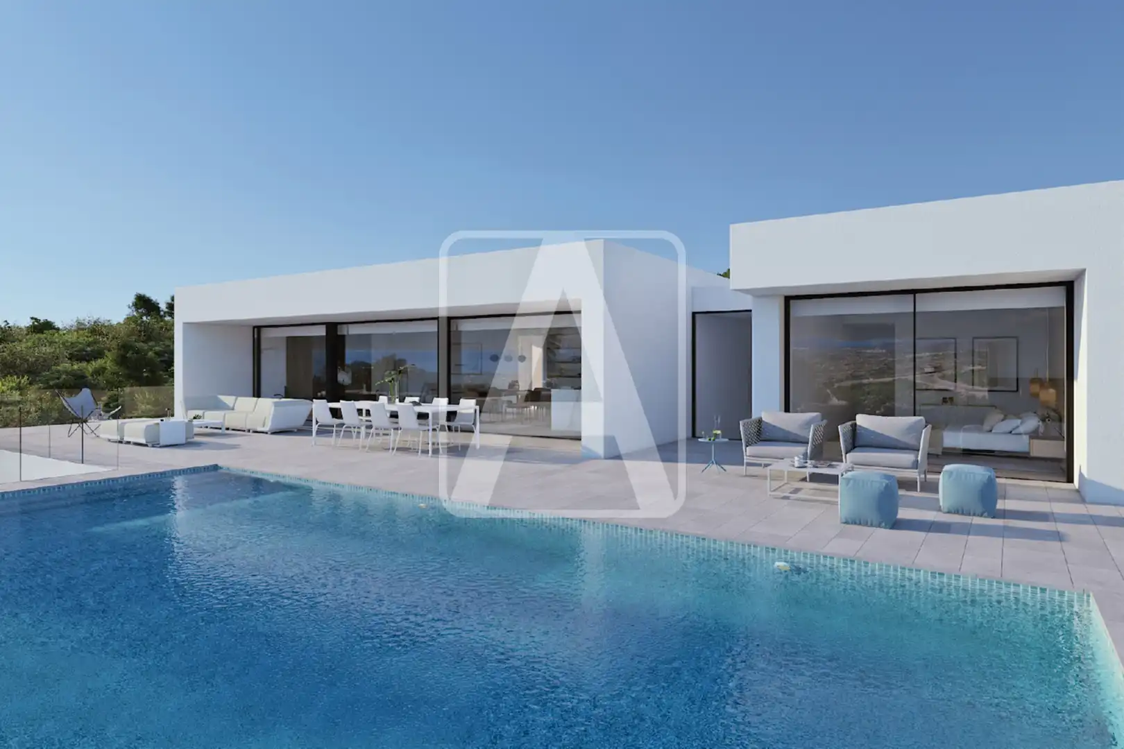 Chalet con piscina en venta en Cumbre del Sol