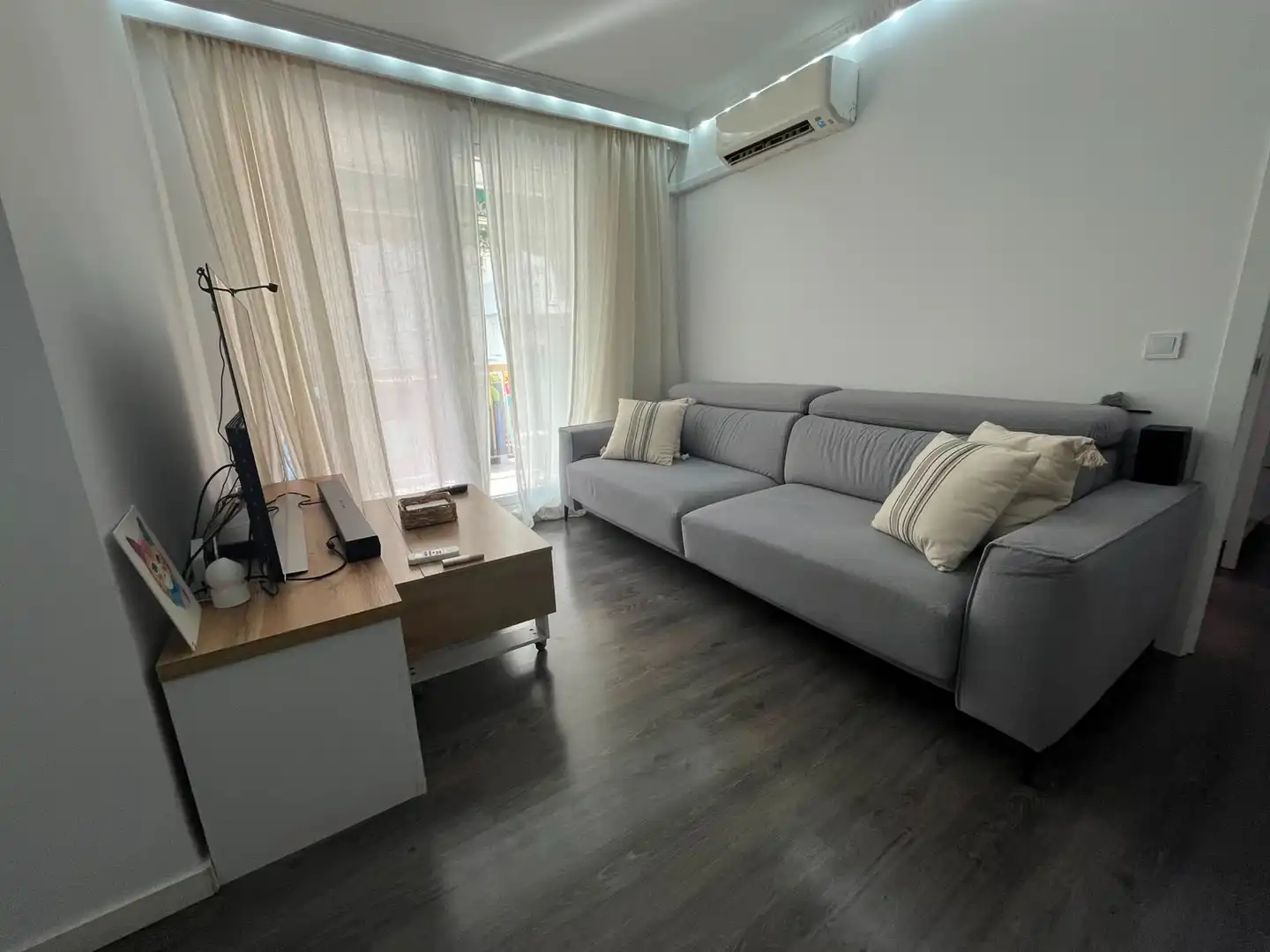 Sala de estar de Piso en venta en Móstoles con Aire acondicionado, Calefacción y Terraza