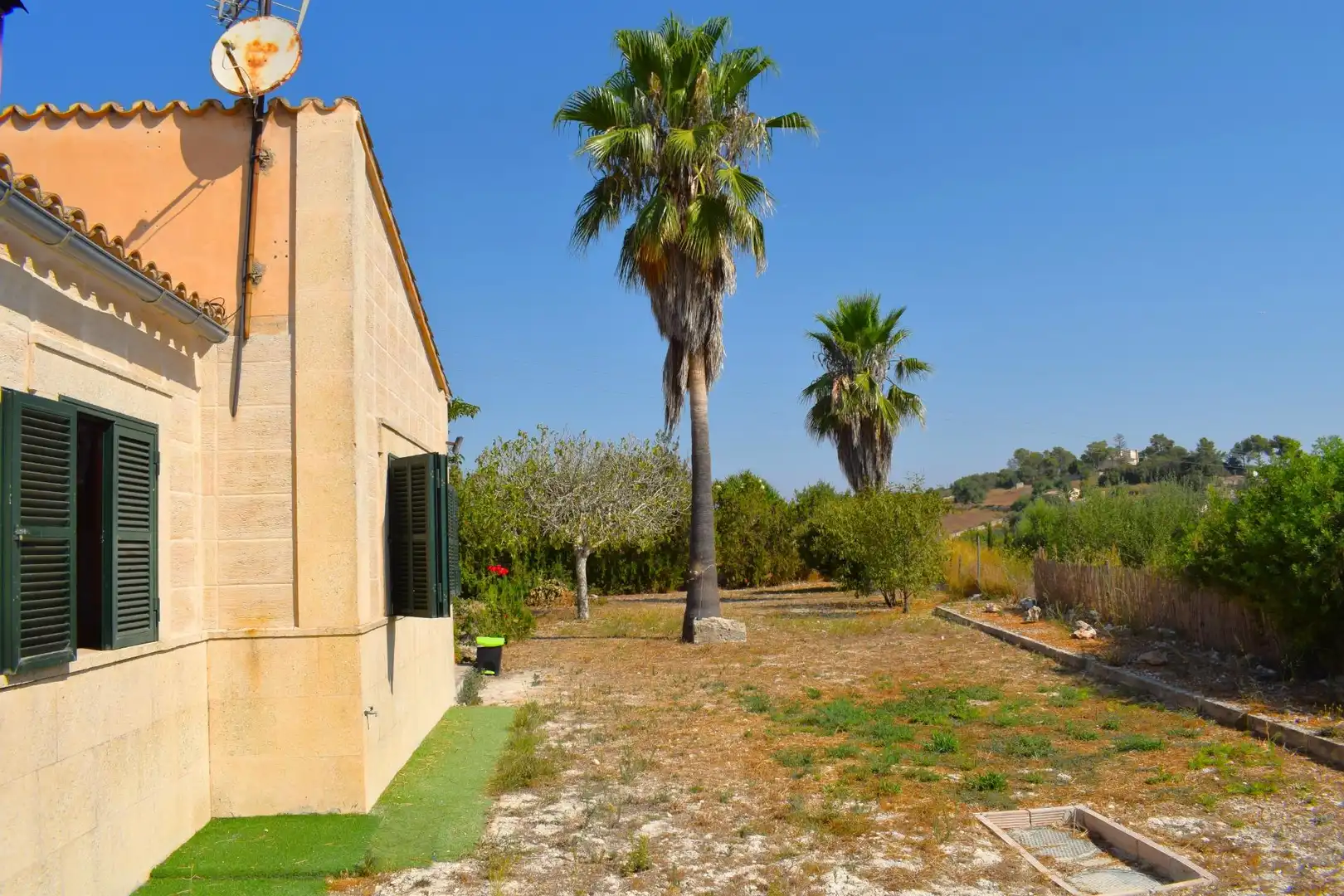 Jardí de Finca rústica en venda en Lloret de Vistalegre amb Aire condicionat, Jardí privat i Terrassa