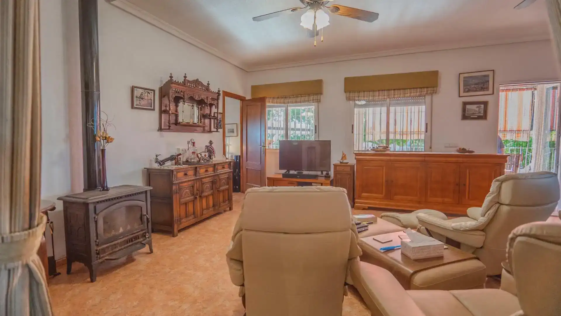 Sala de estar de Piso en venta en Orihuela con Aire acondicionado, Jardín privado y Piscina