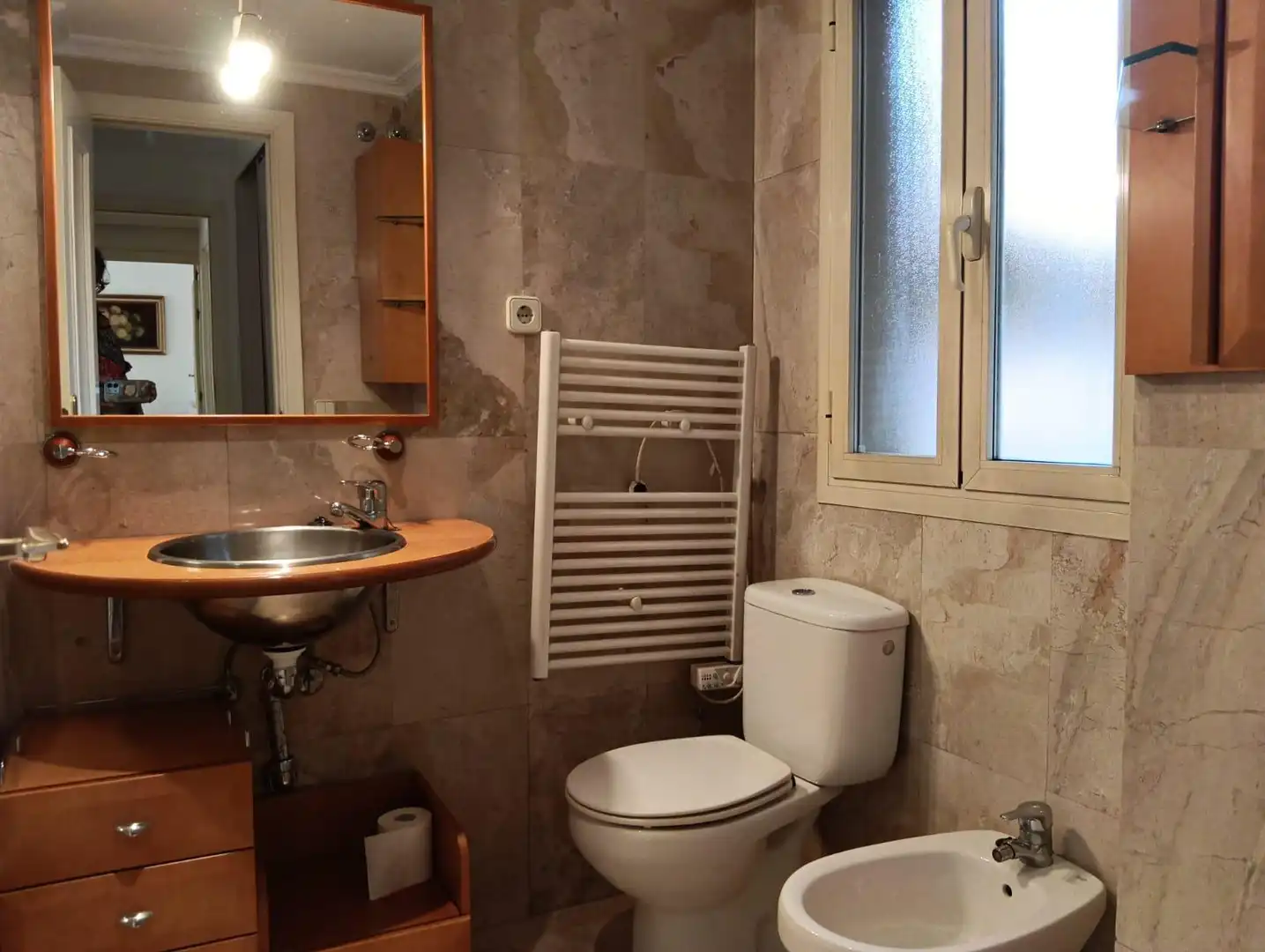 Bathroom of Flat for sale in San Lorenzo de El Escorial  with Heating, Parquet flooring and Storage room