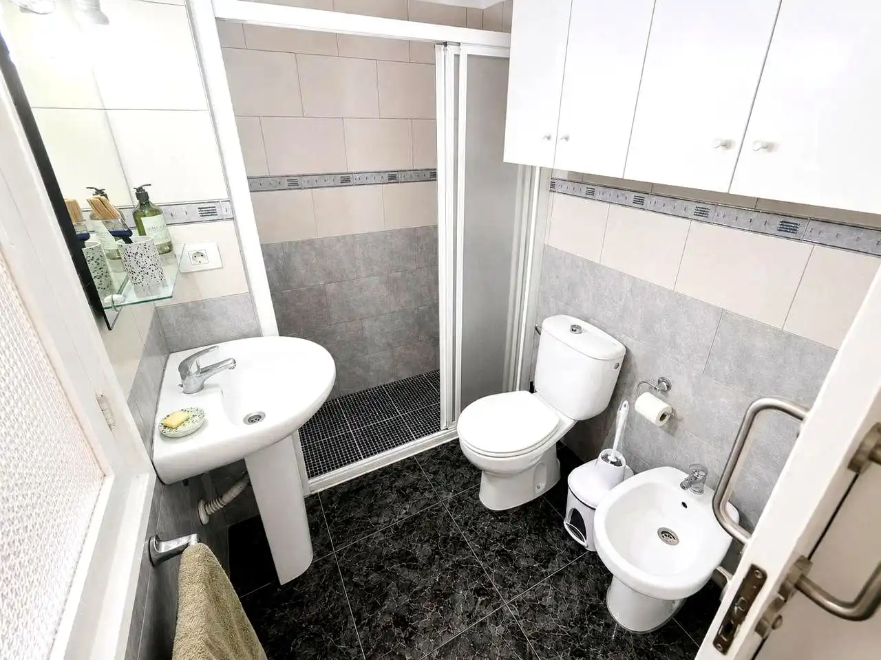 Badezimmer von Wohnung zur Miete in Santa Cruz de Tenerife mit Balkon