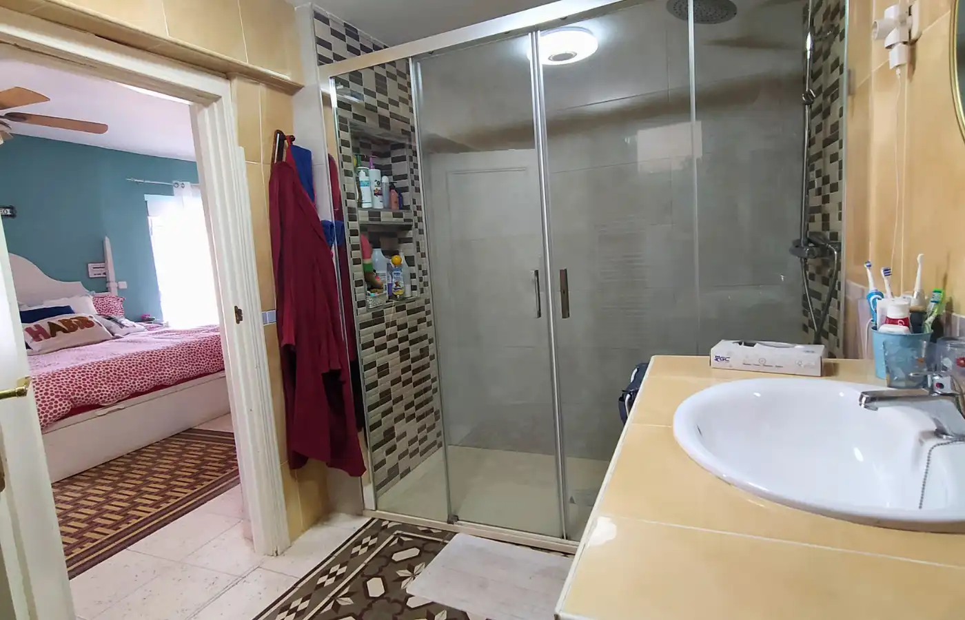 Baño de Casa o chalet en venta en Los Santos de la Humosa con Jardín privado, Terraza y Trastero