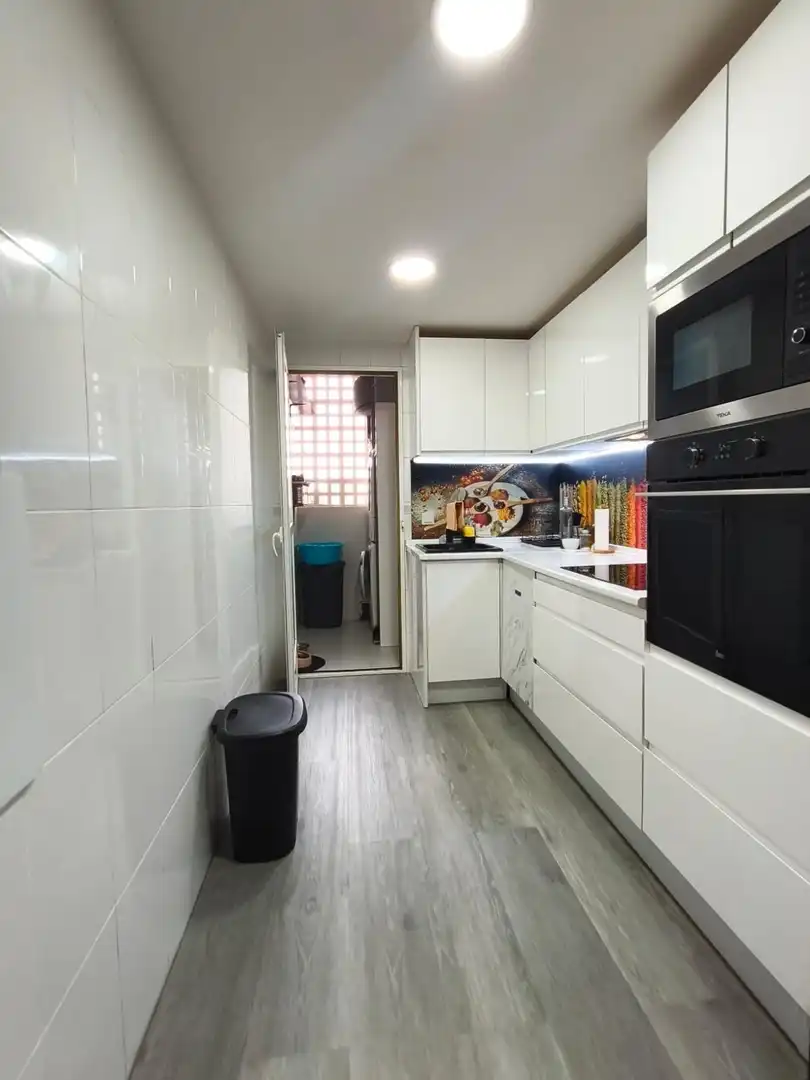 Cocina de Apartamento en venta en Benidorm con Aire acondicionado y Terraza