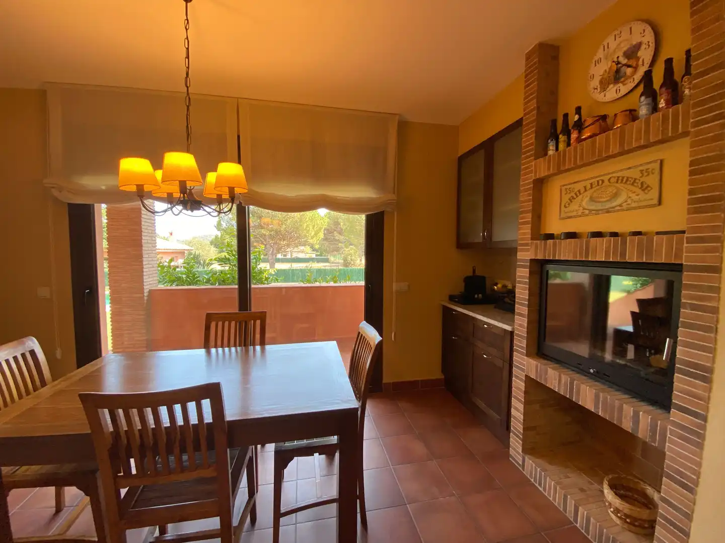 Comedor de Casa o chalet en venta en Mont-ras con Aire acondicionado, Calefacción y Jardín privado