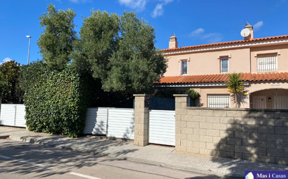 Exterior view of Single-family semi-detached for sale in L'Escala  with Air Conditioner and Terrace