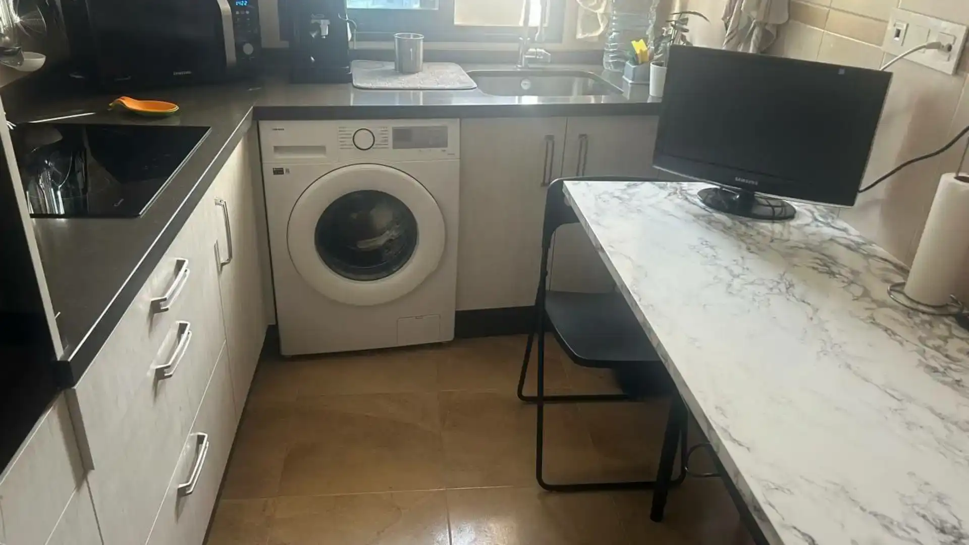 Cuina de Casa adosada en venda en Fuente de Piedra amb Aire condicionat i Balcó
