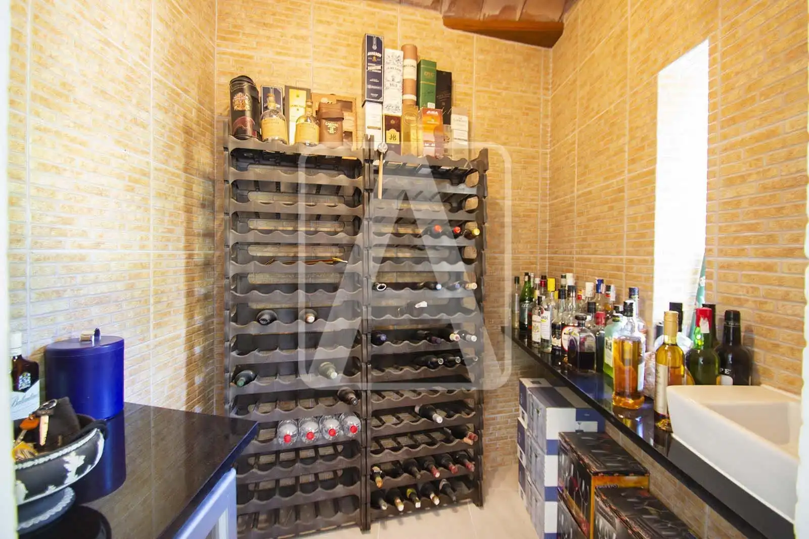 Cuina de Finca rústica en venda en Calpe / Calp amb Aire condicionat, Calefacció i Jardí privat