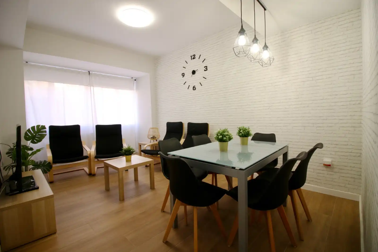 Esszimmer von Wohnung zur Miete in Cáceres mit Klimaanlage, Heizung und Terrasse