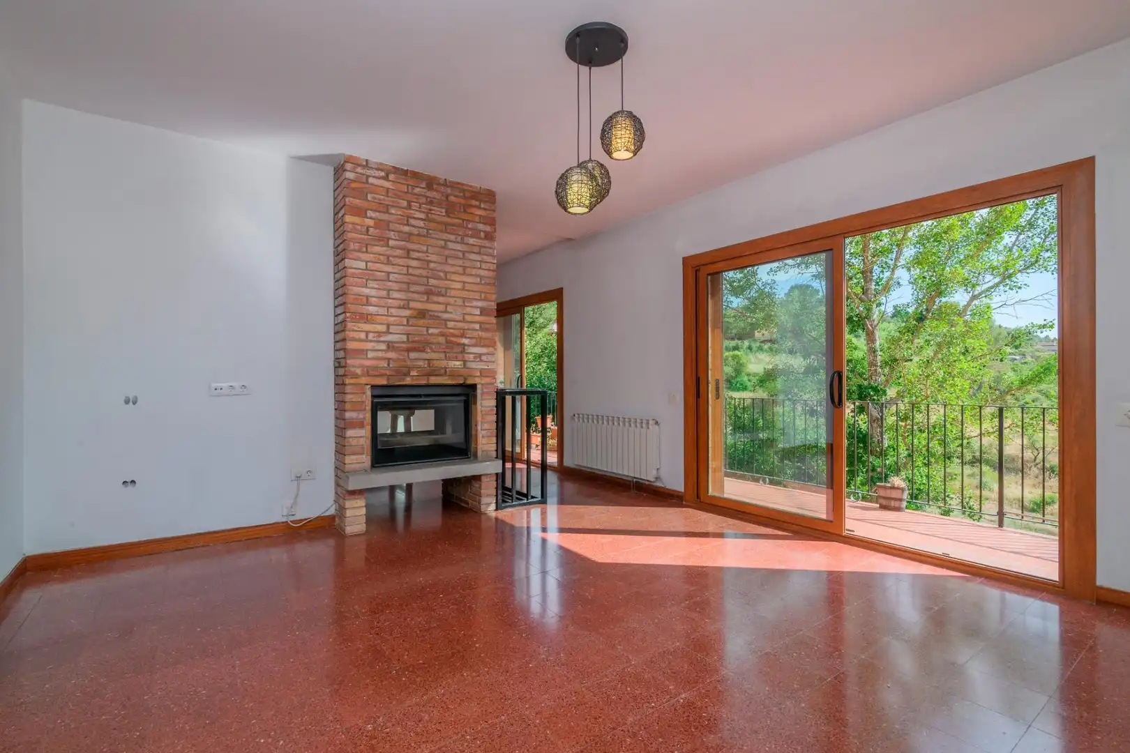 Sala de estar de Casa o chalet en venta en Sant Salvador de Guardiola con Calefacción, Jardín privado y Terraza