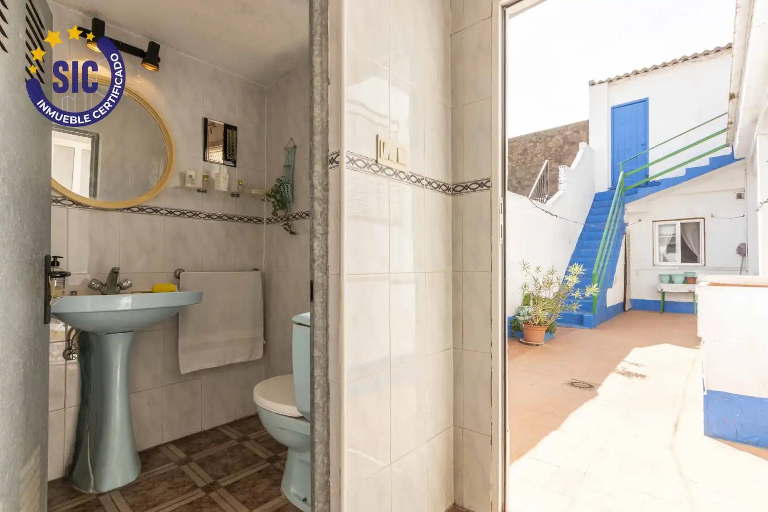 Baño de Casa adosada en venta en Moncada con Terraza y Trastero