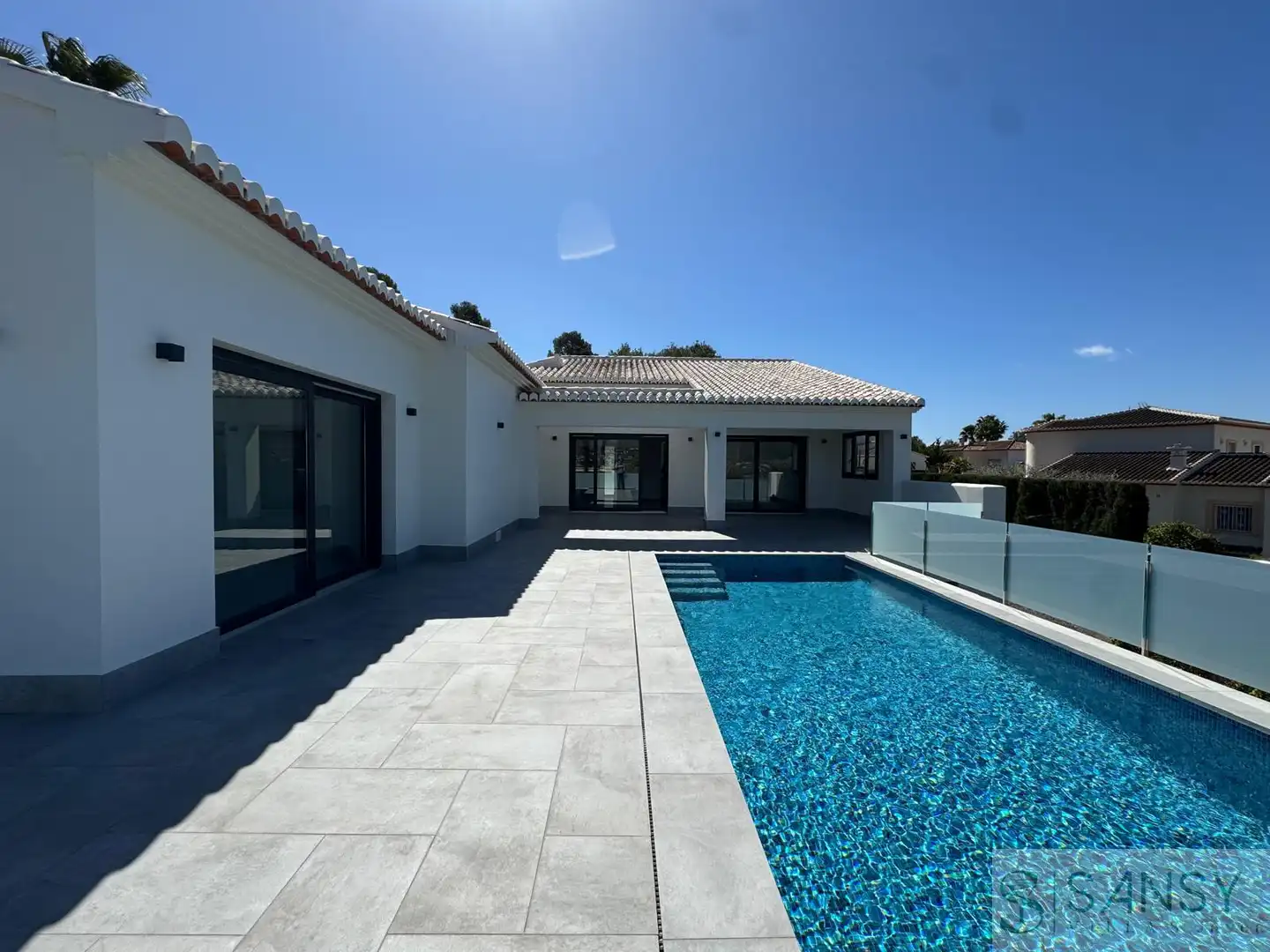 Exterior view of Houses for sale in Jávea / Xàbia  with Air Conditioner, Heating and Storage room