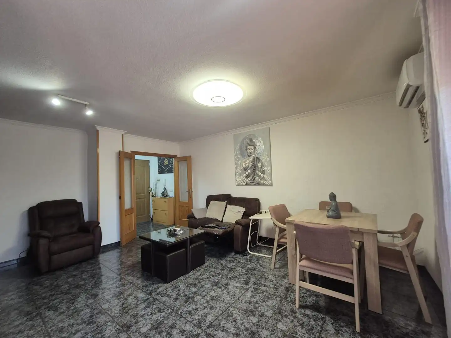 Sala de estar de Piso en venta en El Ejido con Aire acondicionado, Terraza y Amueblado