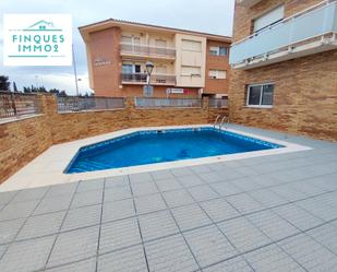 Swimming pool of Apartment for sale in L'Aldea  with Storage room and Community pool