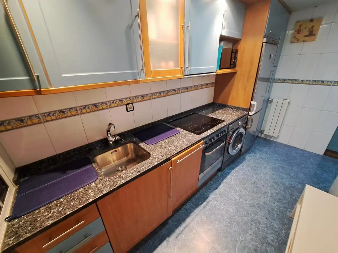 Kitchen of Flat for sale in Zaragoza  with Air Conditioner, Heating and Parquet flooring