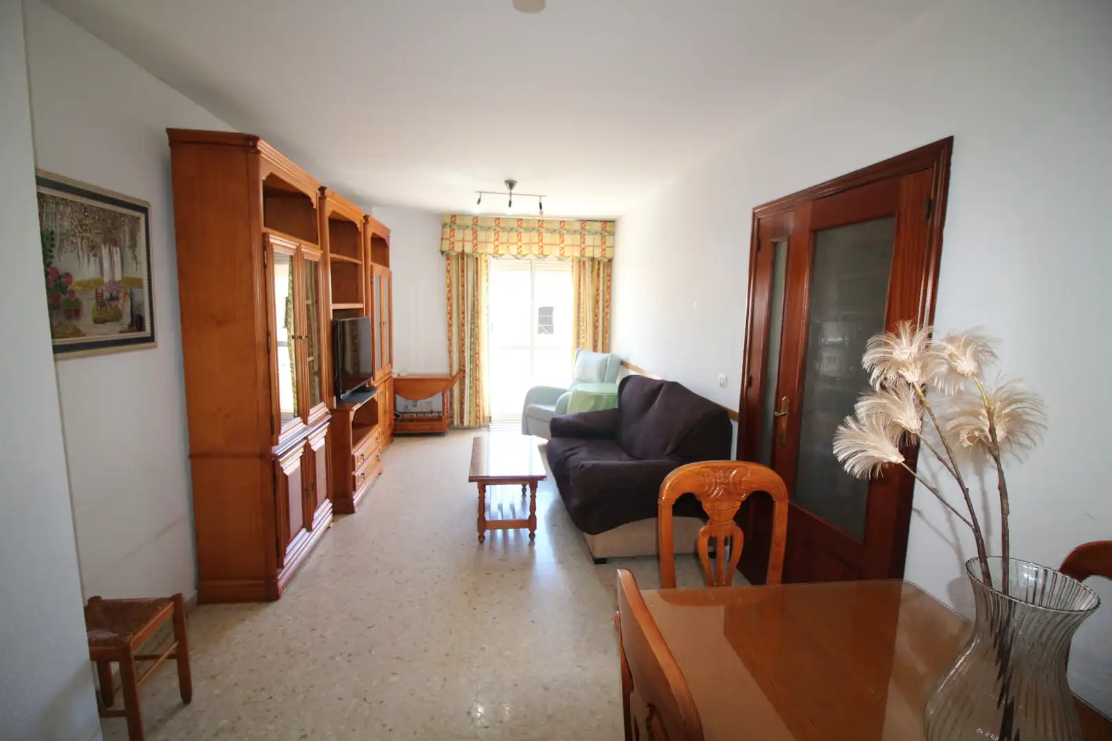 Wohnzimmer von Wohnung zum Verkauf in Huelva mit Möbliert und Balkon