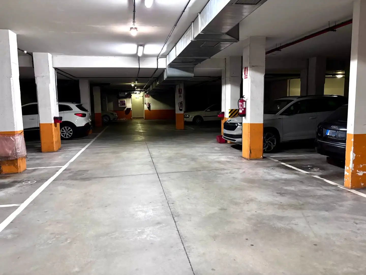 Parking of Flat for sale in Gijón   with Heating, Private garden and Parquet flooring