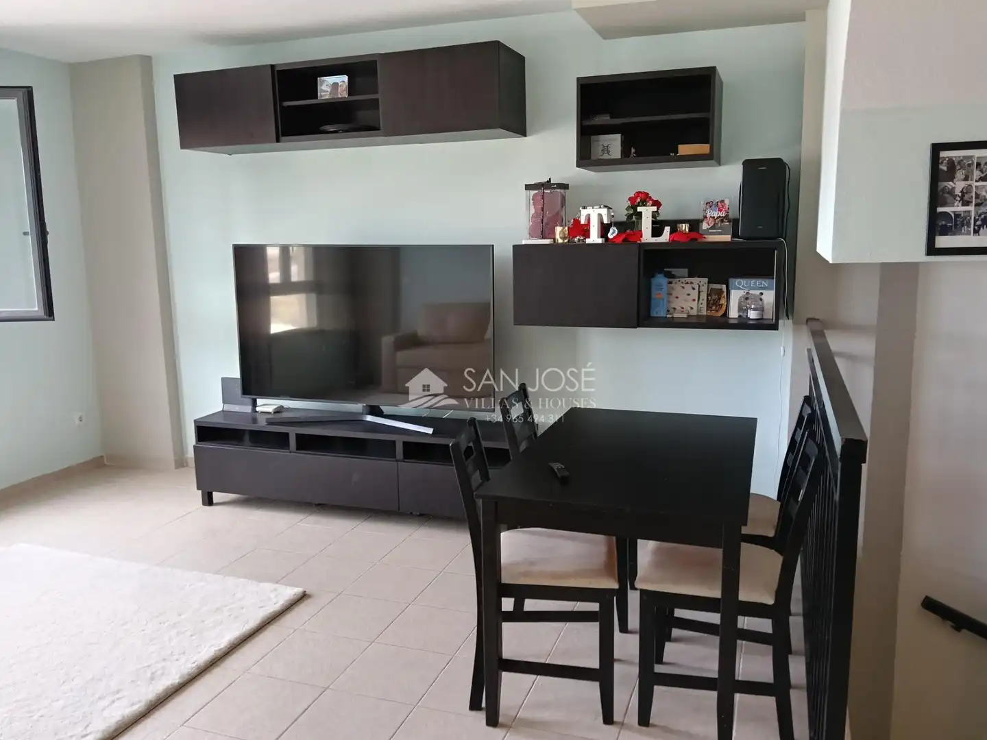 Living room of Flat for sale in Aspe  with Terrace and Storage room