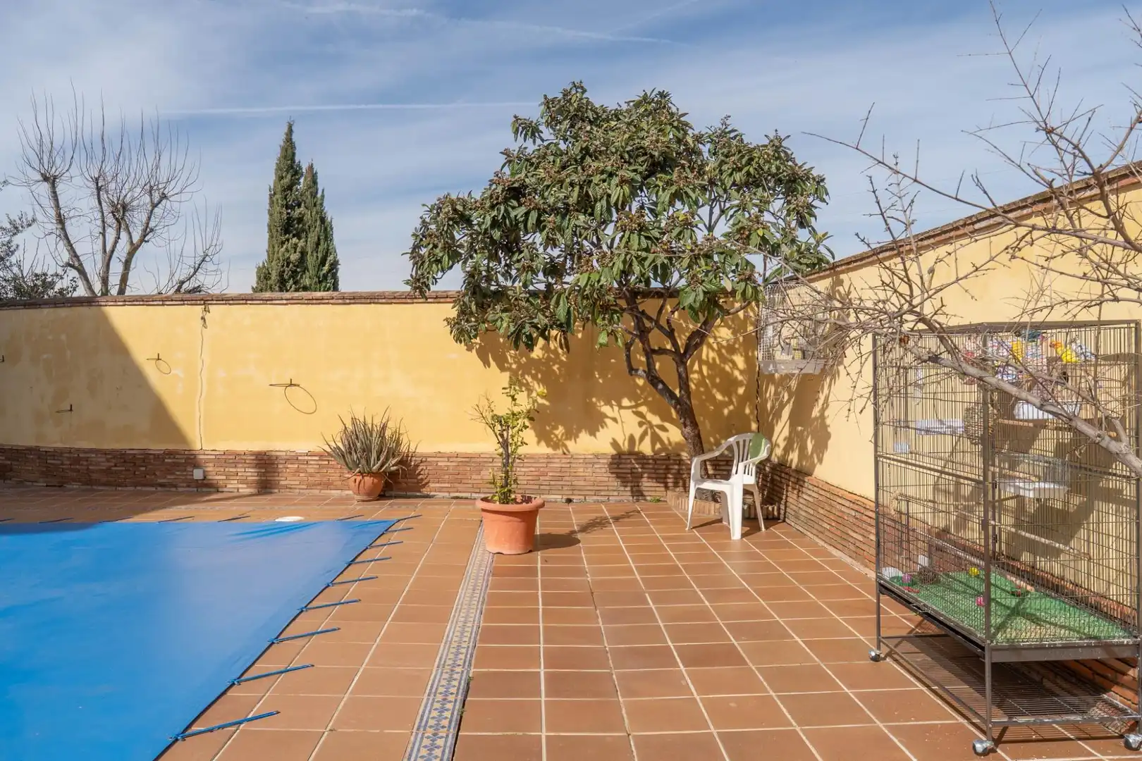 Swimming pool of Houses for sale in Villa de Otura  with Air Conditioner, Heating and Private garden