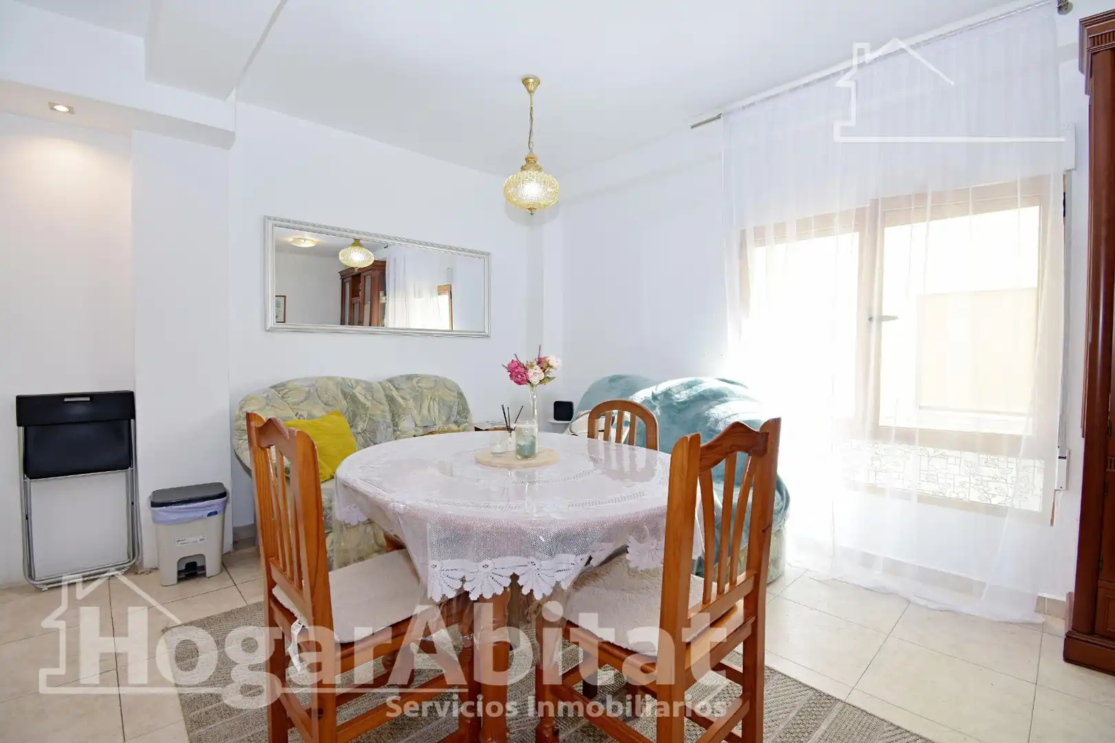 Sala de estar de Ático en venta en Oliva pueblo