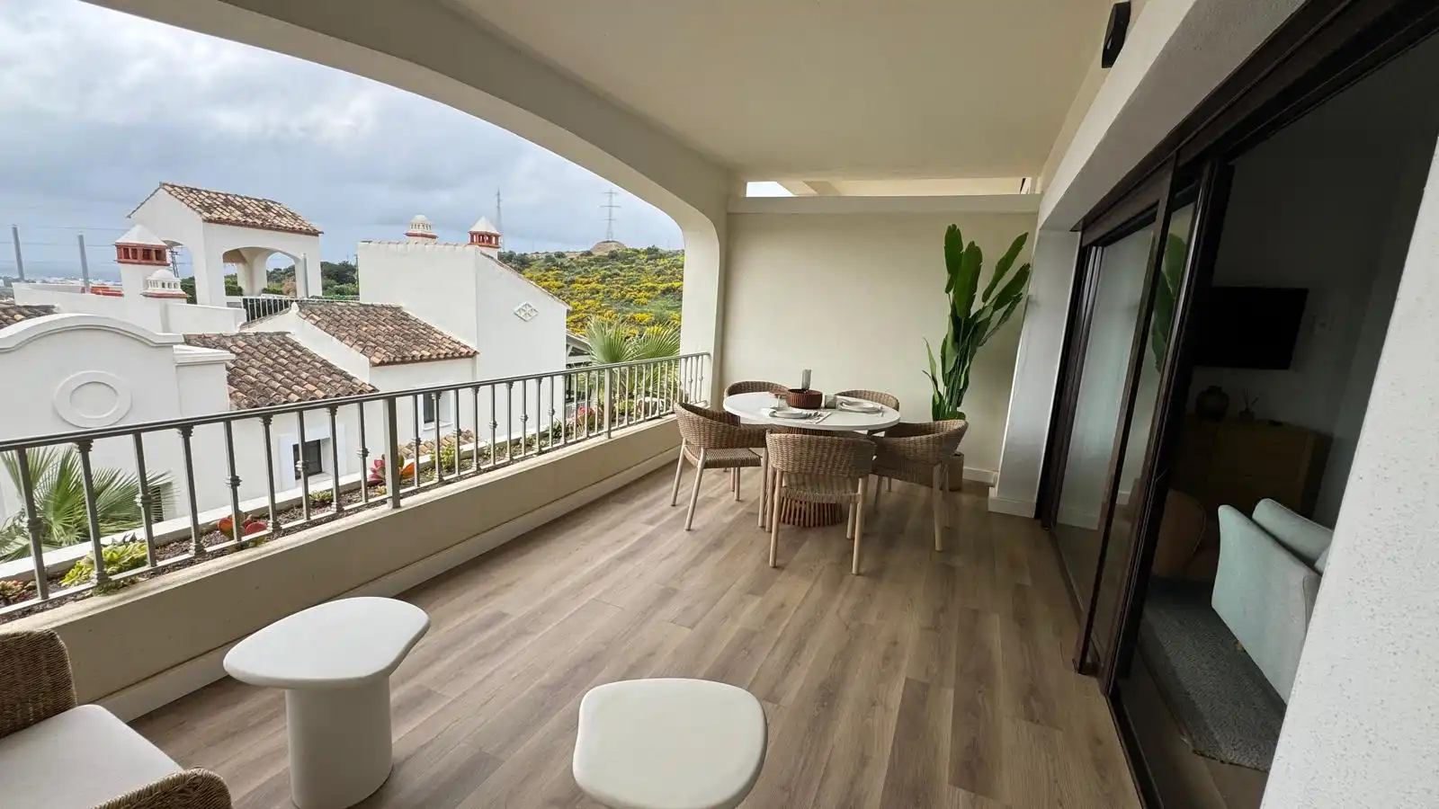 Terrace of Detached homes for sale in Estepona  with Air Conditioner, Terrace and Oven