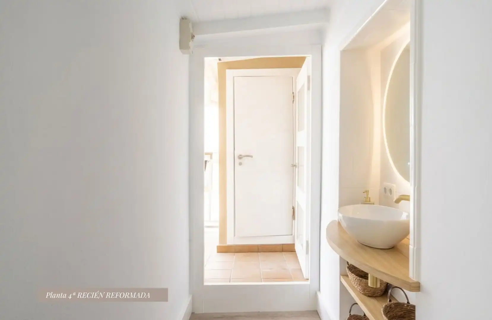 Baño de Piso en venta en A Coruña Capital  con Terraza