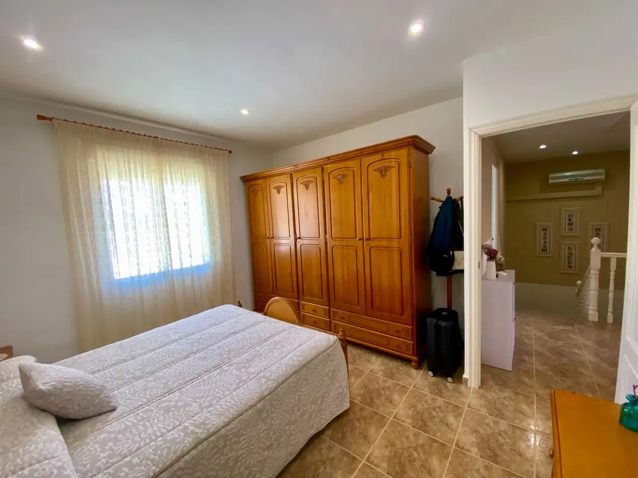 Bedroom of Detached homes for sale in Villarrubia de los Ojos  with Air Conditioner, Heating and Private garden