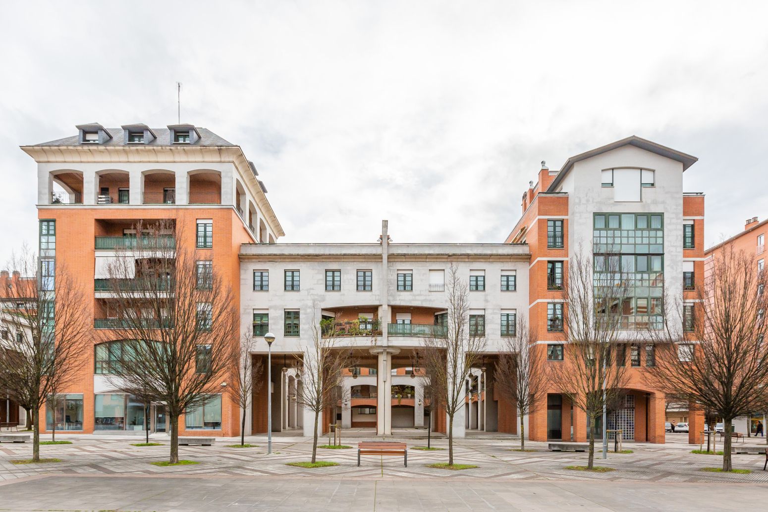 Exterior view of Attic for sale in  Pamplona / Iruña  with Heating, Parquet flooring and Terrace